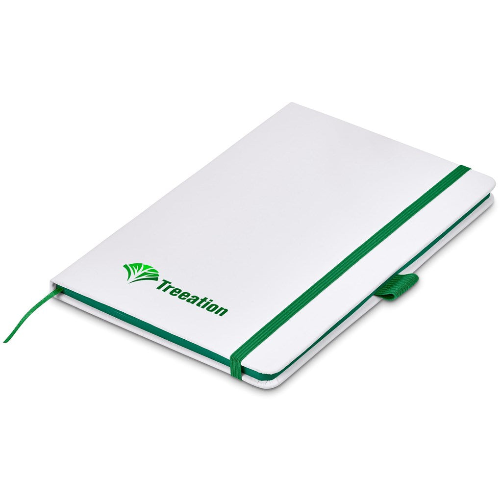 Altitude Tundra A5 Hard Cover Notebook - GREEN