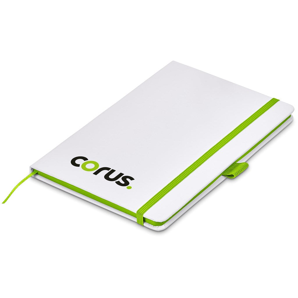 Altitude Tundra A5 Hard Cover Notebook - LIME