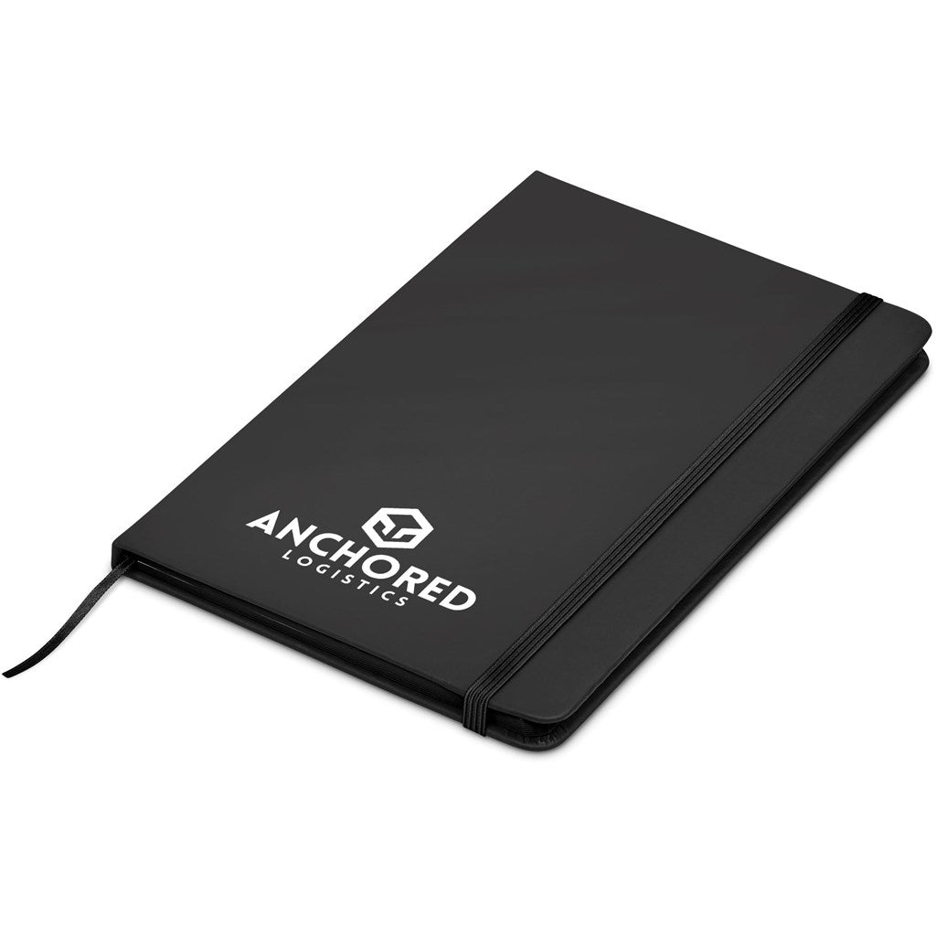 Altitude Sigma A5 Hard Cover Notebook - BLACK