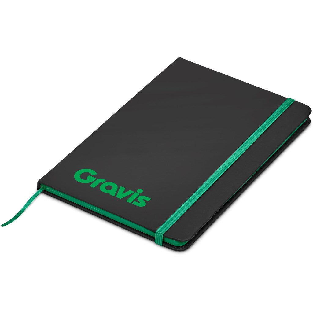 Altitude Sigma A5 Hard Cover Notebook - GREEN