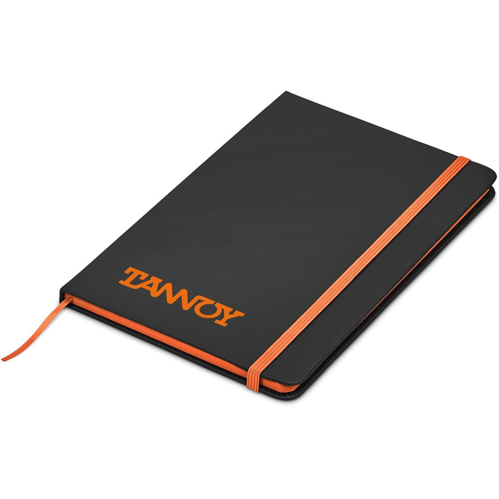 Altitude Sigma A5 Hard Cover Notebook - ORANGE