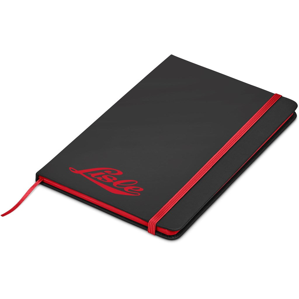 Altitude Sigma A5 Hard Cover Notebook - RED