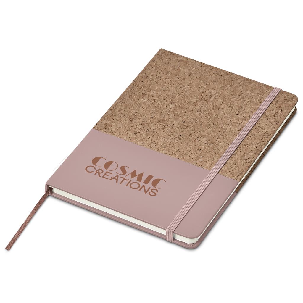 Okiyo Denki Cork A5 Hard Cover Notebook - NUDE