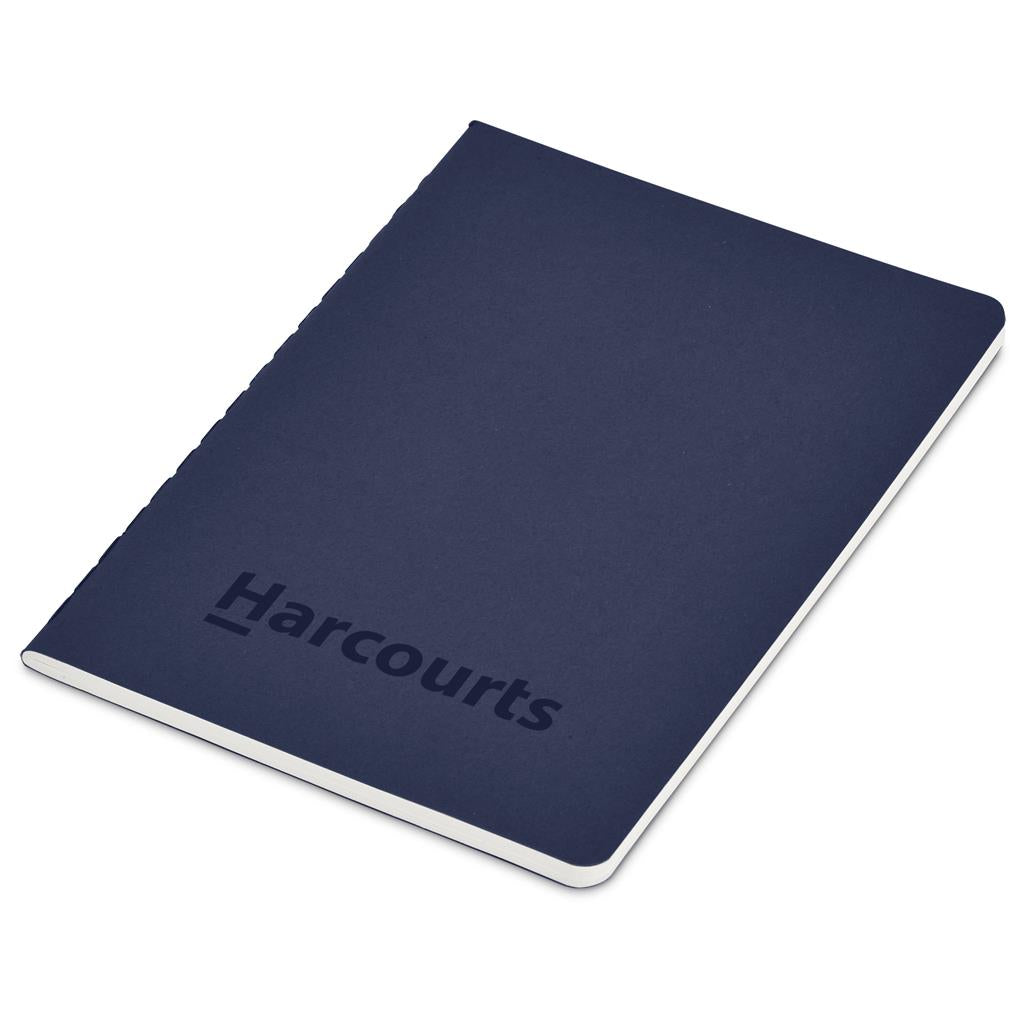Okiyo Emika FSC Certified Paper A6 Soft Cover Notebook - NAVY