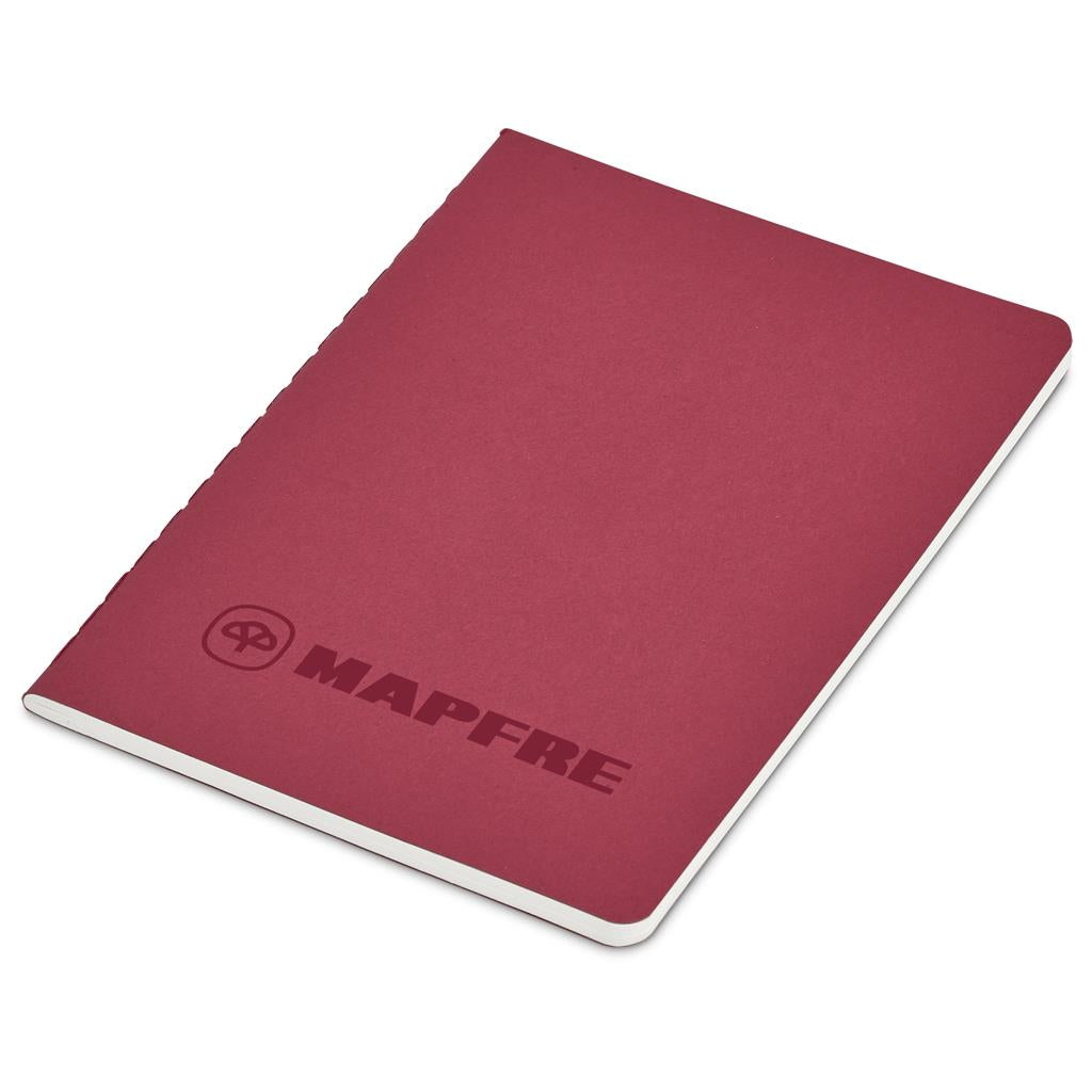 Okiyo Emika FSC Certified Paper A6 Soft Cover Notebook - RED