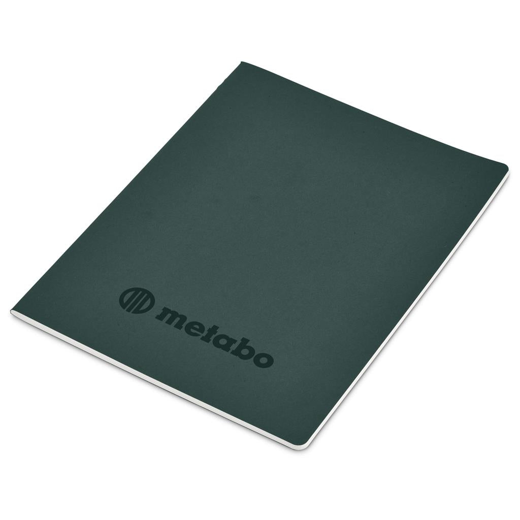 Okiyo Emika FSC Certified Paper Maxi Soft Cover Notebook - DARK GREEN