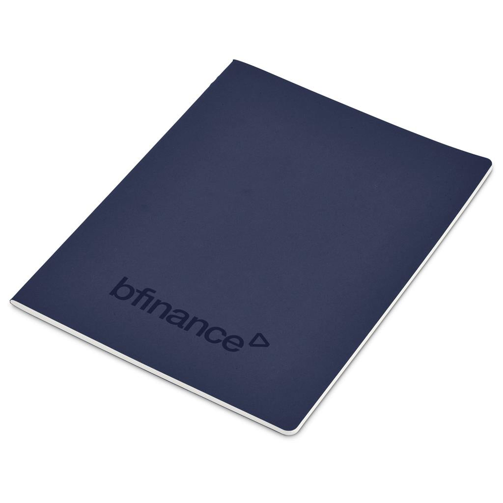 Okiyo Emika FSC Certified Paper Maxi Soft Cover Notebook - NAVY