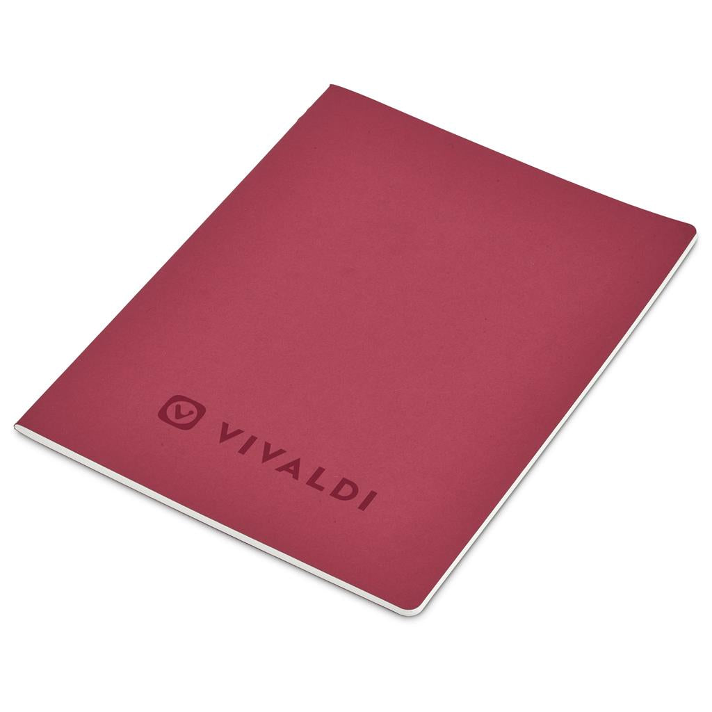 Okiyo Emika FSC Certified Paper Maxi Soft Cover Notebook - RED