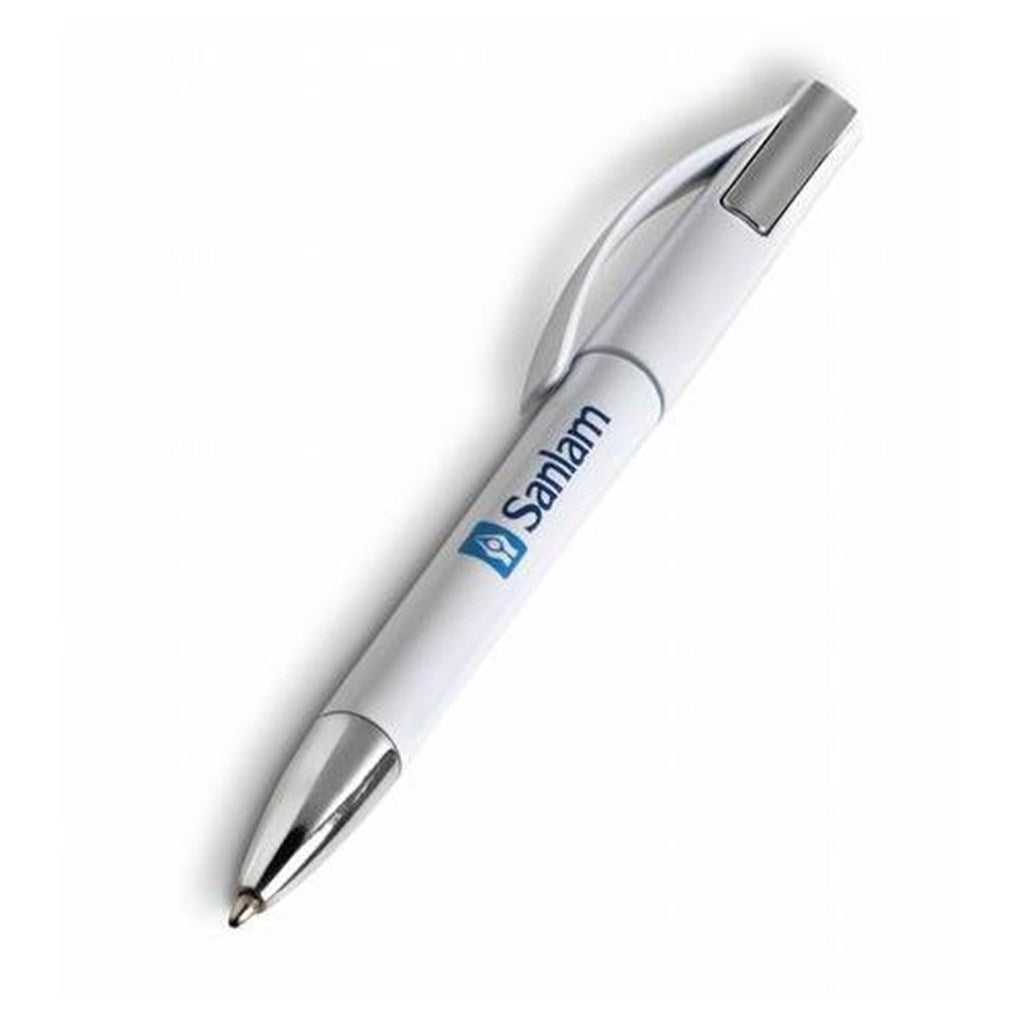 Altitude Matrix Ball Pen - SOLID WHITE