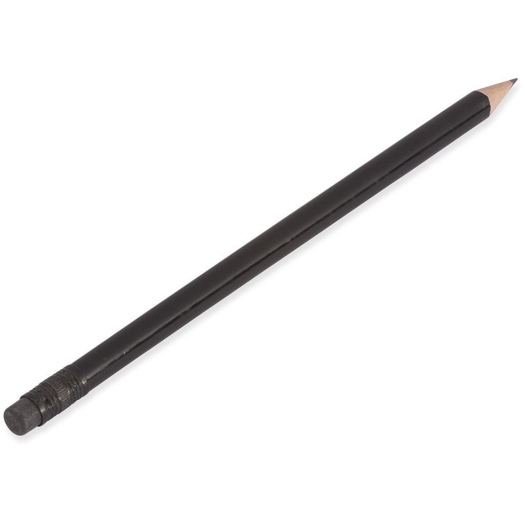 Altitude Brainiac Wooden Pencil - BLACK