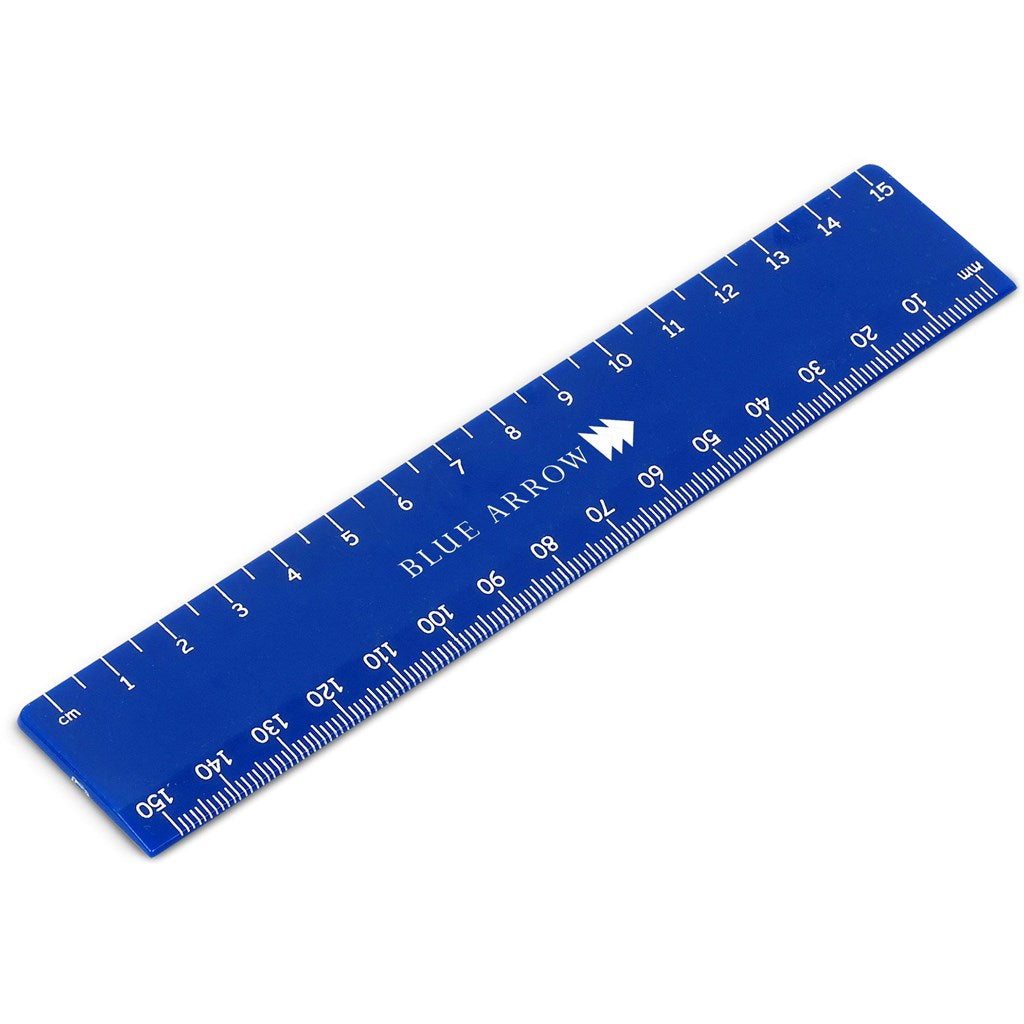 Altitude Scholastic 15cm Ruler - BLUE