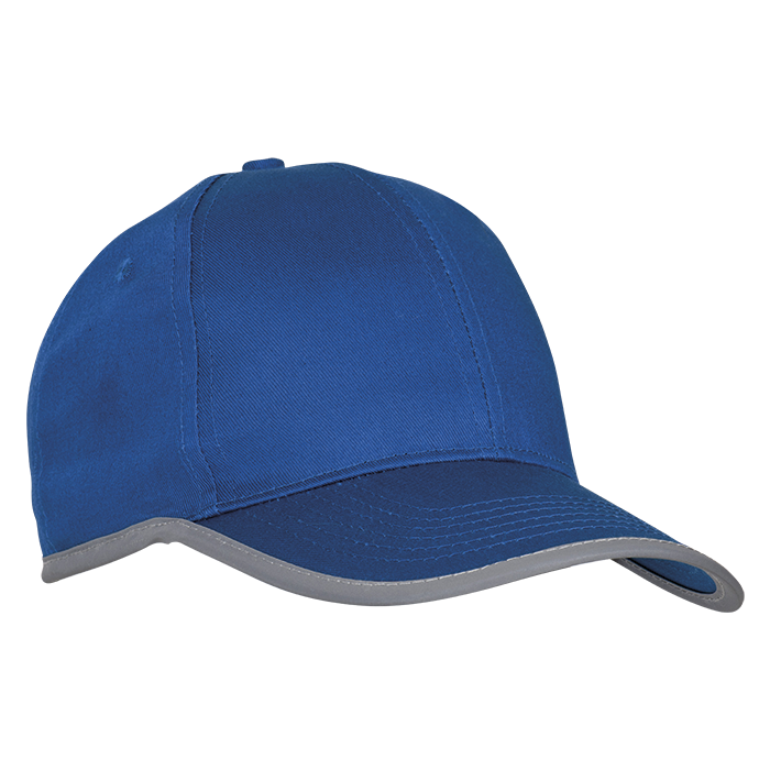 6 Panel Reflective Binding Cap - Royal/Reflect
