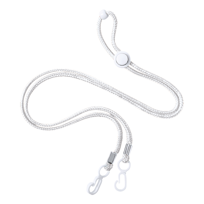 Mask Holder Lanyard Menfix - White
