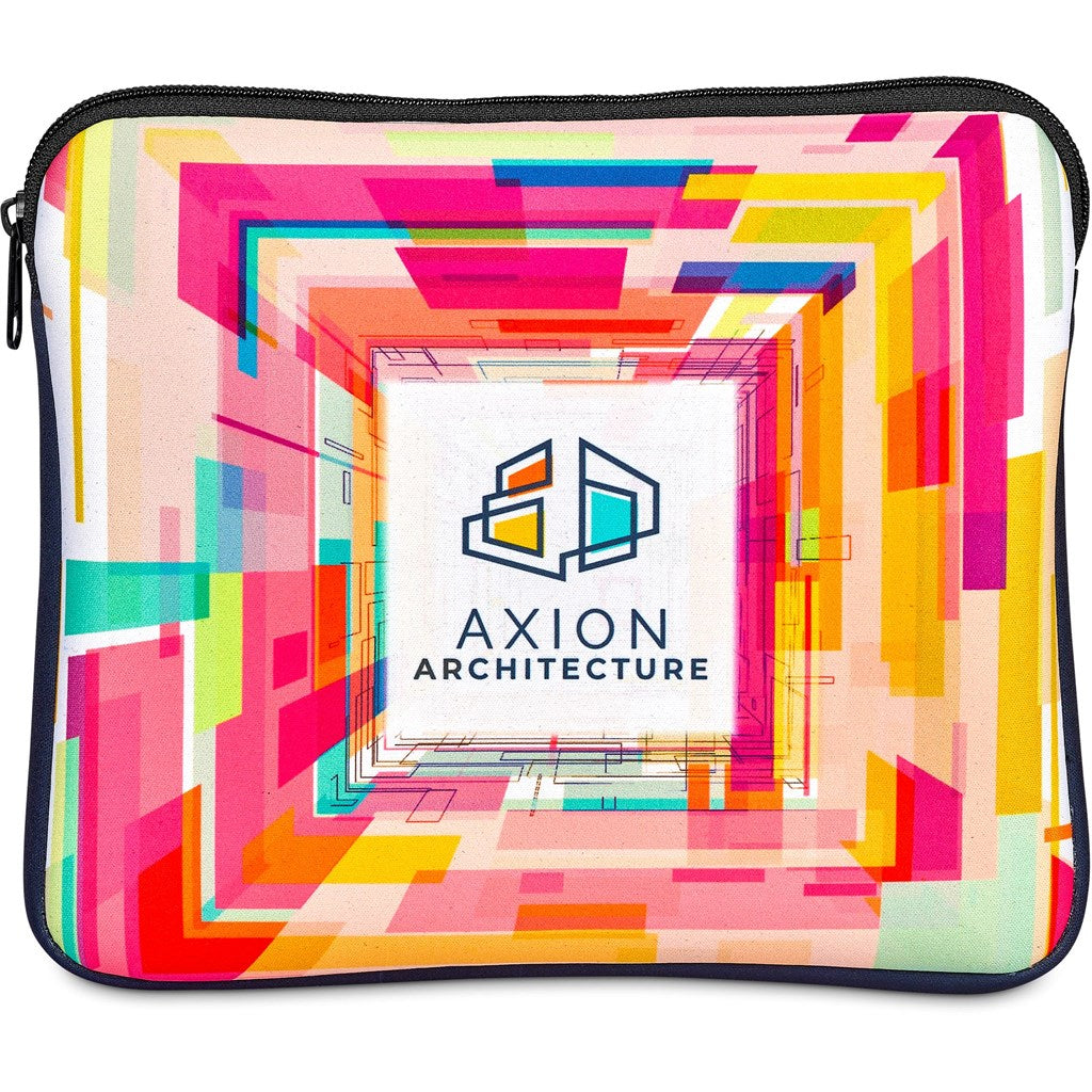 Pre-Printed Sample Hoppla Domain Neoprene Tablet Sleeve – 10-11 inch