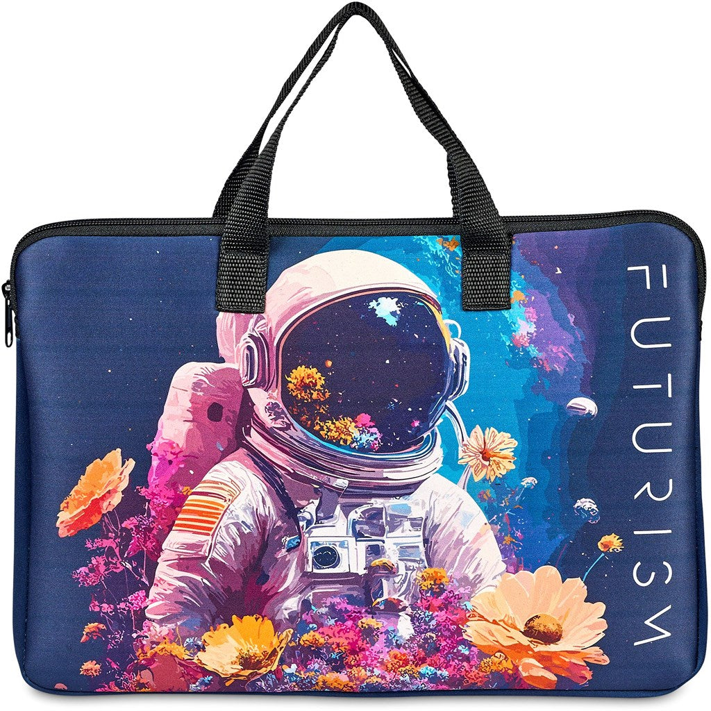 Pre-Printed Sample Hoppla Plett Neoprene Laptop Sleeve with Handles – 13-14 inch