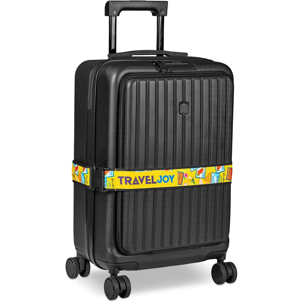 Pre-Printed Sample Hoppla Globetrotter Luggage Strap