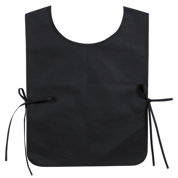 Non Woven Bib - Black