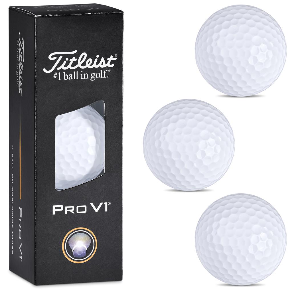 Titleist ProV1 Golf Balls Sleeve of 3