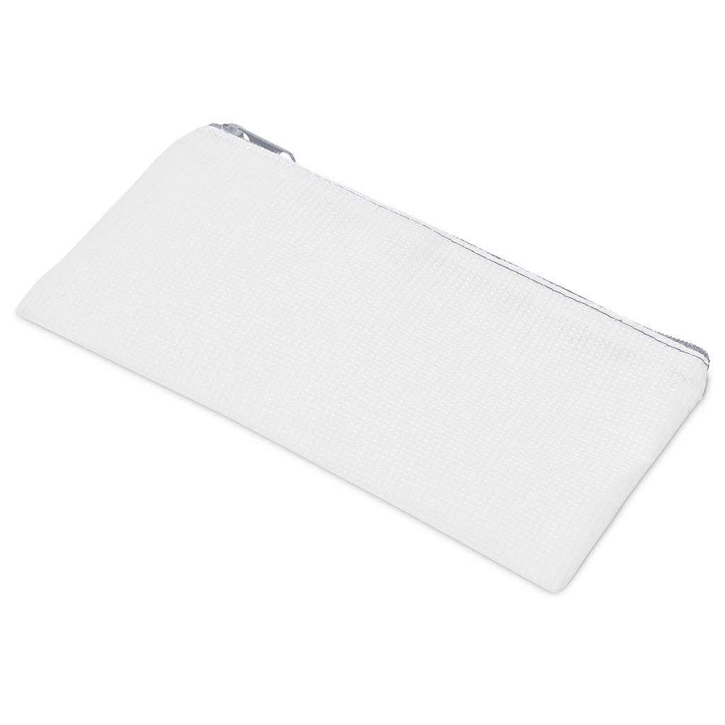 Pre-Production Sample Hoppla Junior Recycled PET Stitch-Bond Pencil Case - GREY