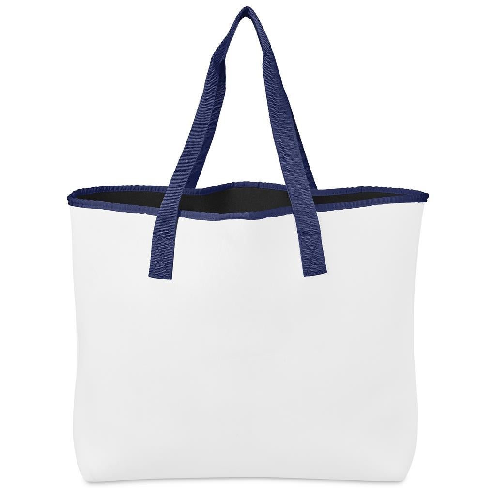 Pre-Production Sample Hoppla Boulders Neoprene Beach Bag - NAVY