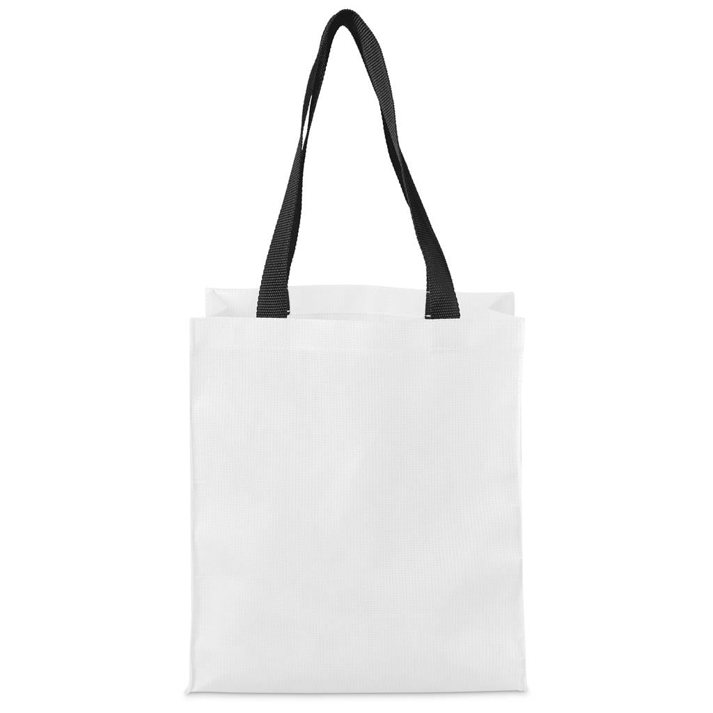 Pre-Production Sample Hoppla Gateway Recycled PET Stitch-Bond Shopper - BLACK