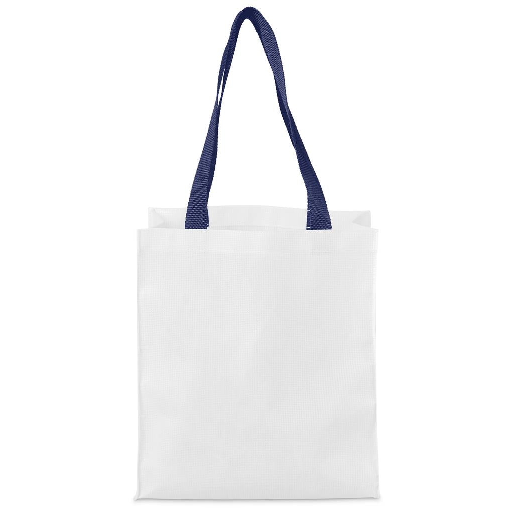 Pre-Production Sample Hoppla Gateway Recycled PET Stitch-Bond Shopper - NAVY