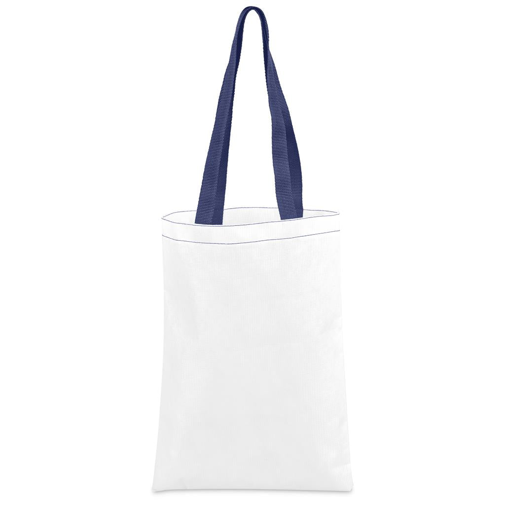 Pre-Production Sample Hoppla Eden Recycled PET Stitch-Bond Shopper - NAVY