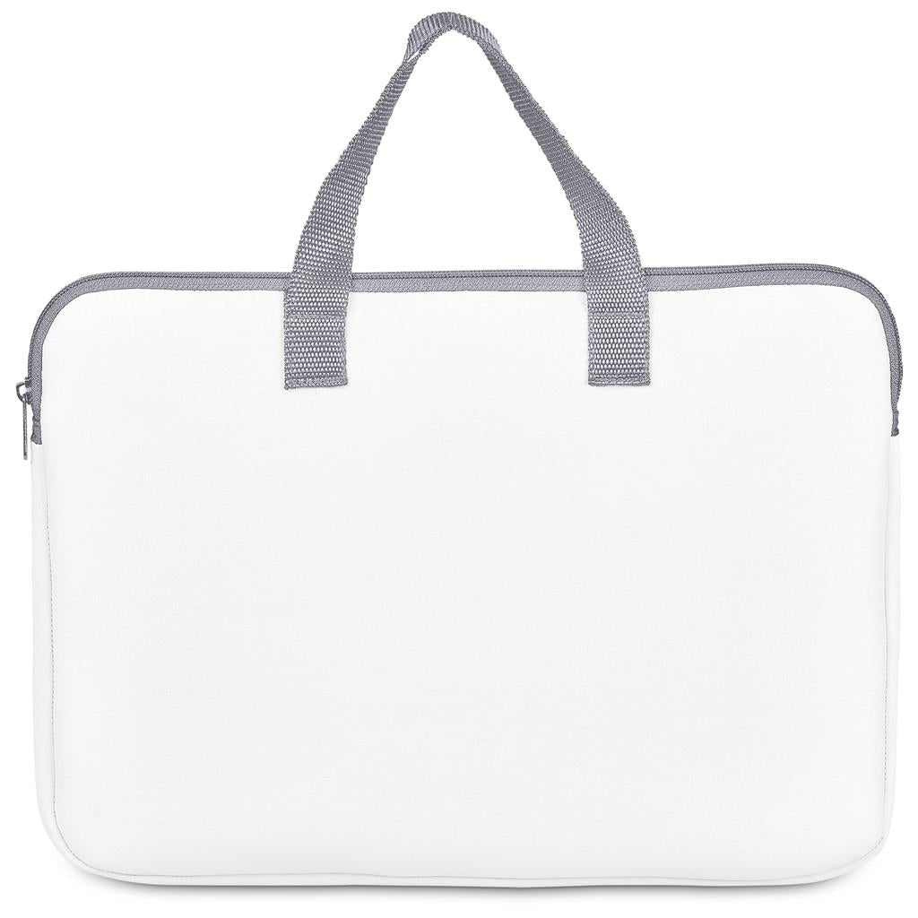 Pre-Production Sample Hoppla Plett Neoprene Laptop Sleeve with Handles – 13-14 inch - GREY