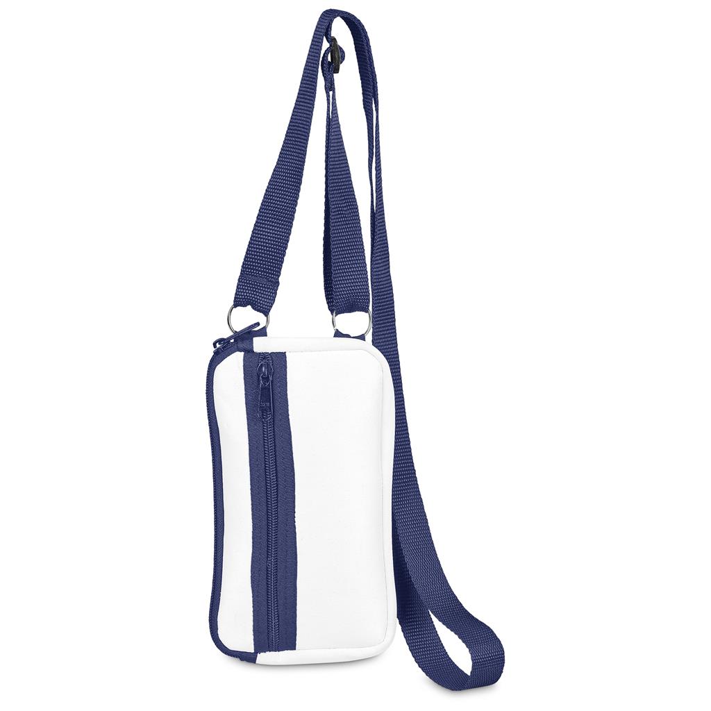 Pre-Production Sample Hoppla Paarl Neoprene Cell Phone Pouch - NAVY