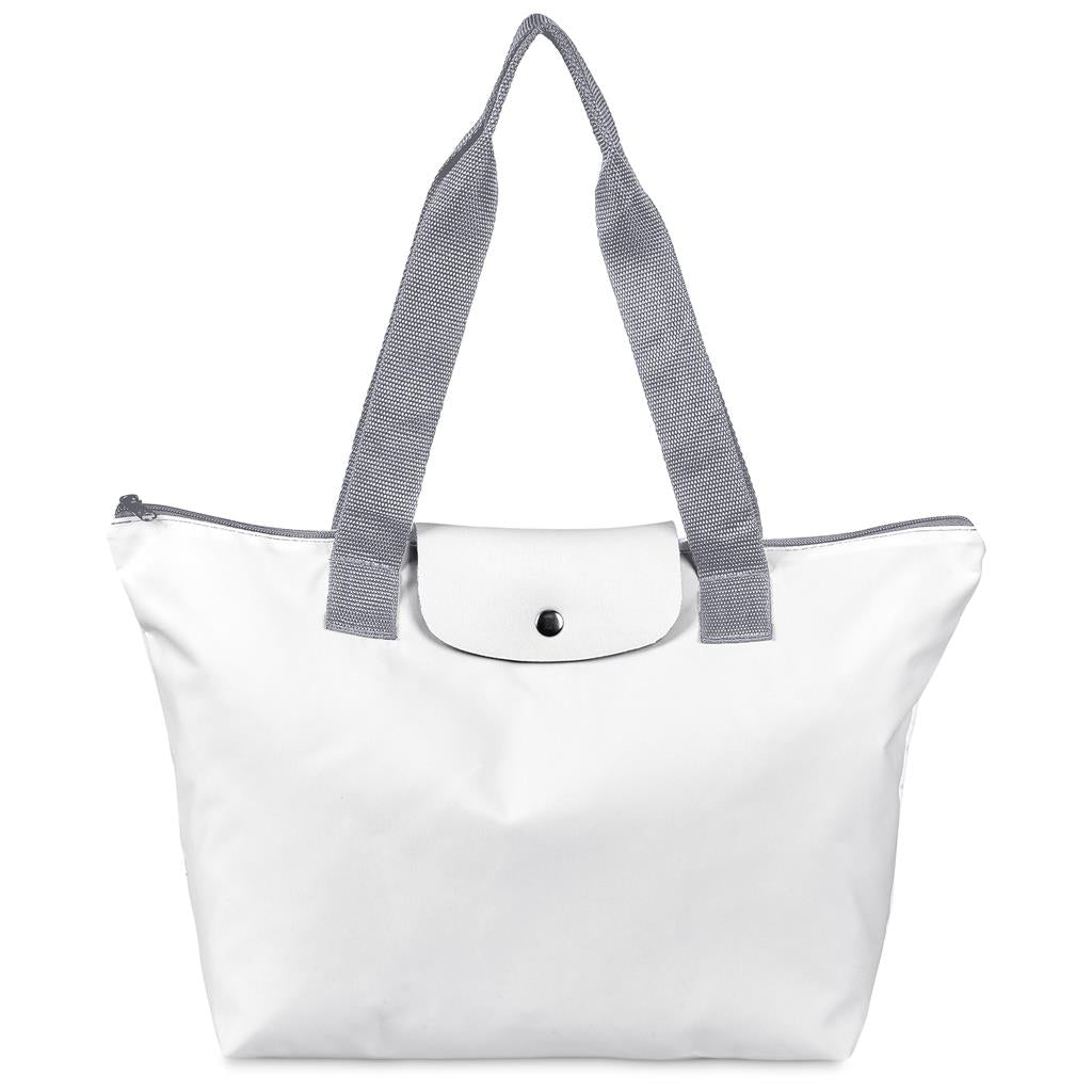 Pre-Production Sample Hoppla Rosebank Polyester Roll-Up Tote Bag - GREY
