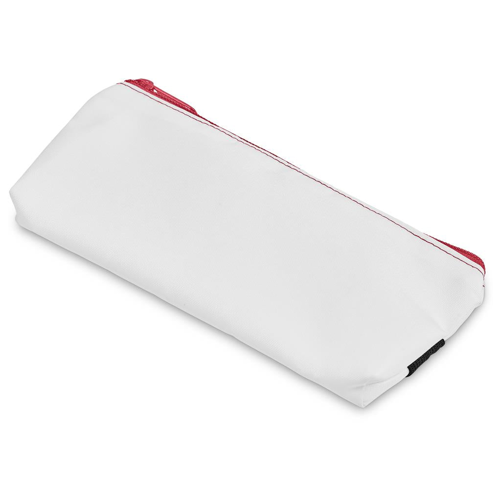 Pre-Production Sample Hoppla Scribbler Polyester Large Pencil Case To Fit An A5 Notebook - RED