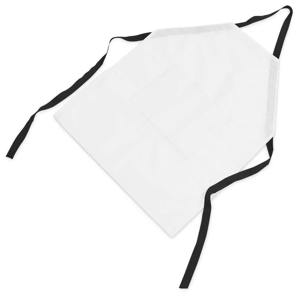 Pre-Production Sample Hoppla Simma Recycled PET Stitch-Bond Apron