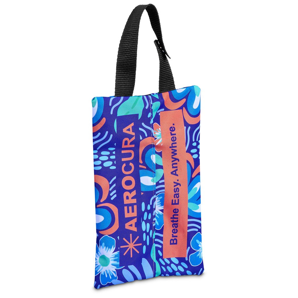 Pre-Production Sample Hoppla Hanki Polyester Travel Tissue Pouch