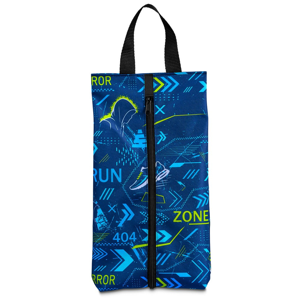 Pre-Production Sample Hoppla Spikes Polyester Shoe Bag