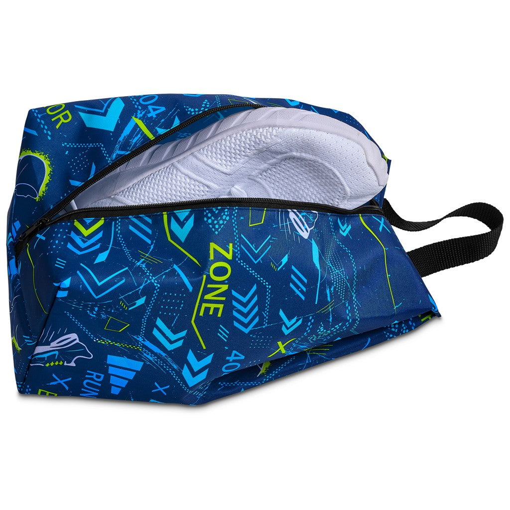 Pre-Production Sample Hoppla Spikes Polyester Shoe Bag