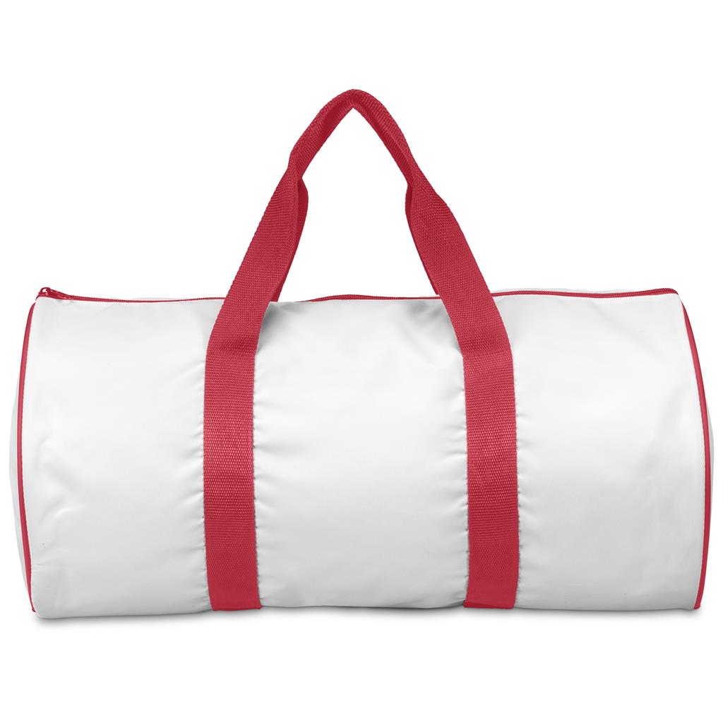 Pre-Production Sample Hoppla Carter Barrel Sport Bag - RED