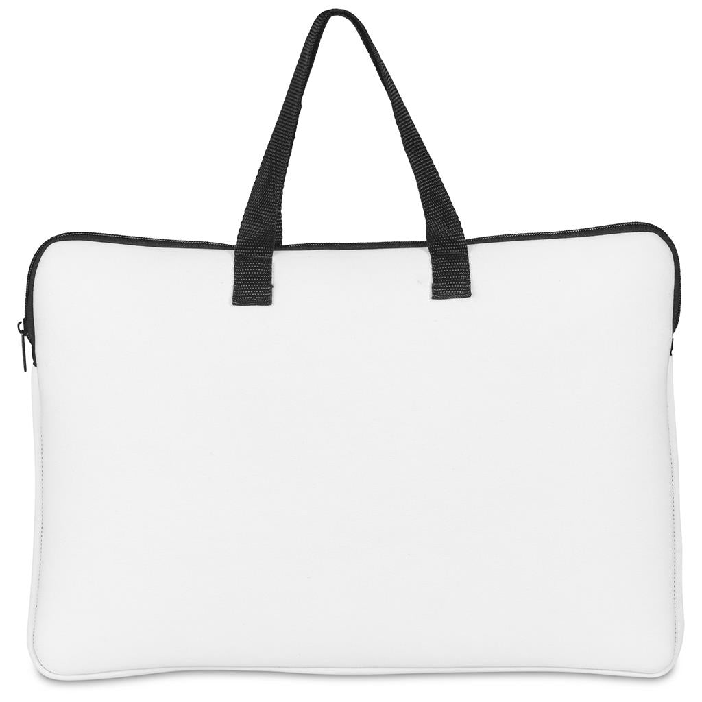 Pre-Production Sample Hoppla Cloud Neoprene Laptop Sleeve with Handles – 15 -16 inch - BLACK