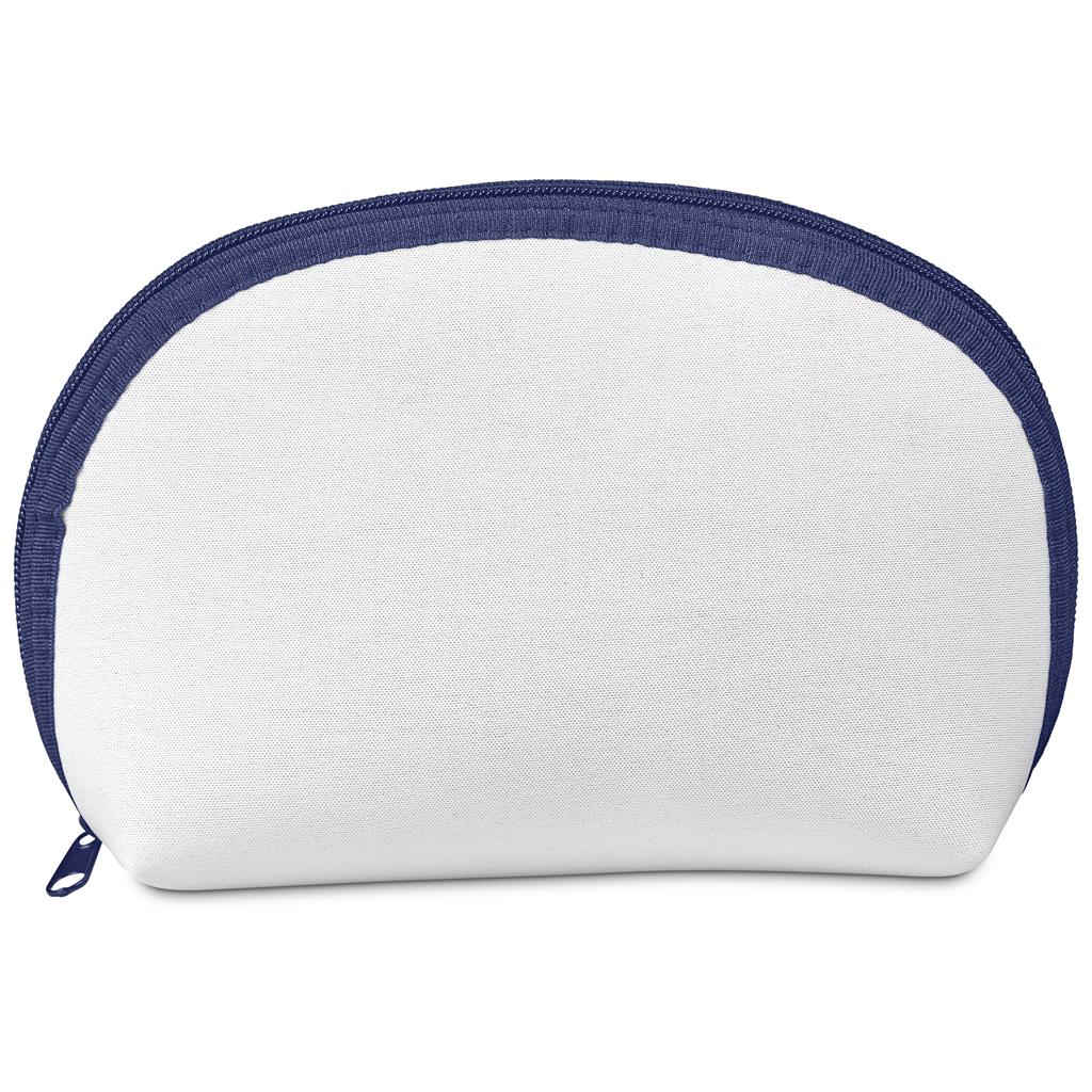 Pre-Production Sample Hoppla Isabella Neoprene Mini Cosmetic Bag - NAVY