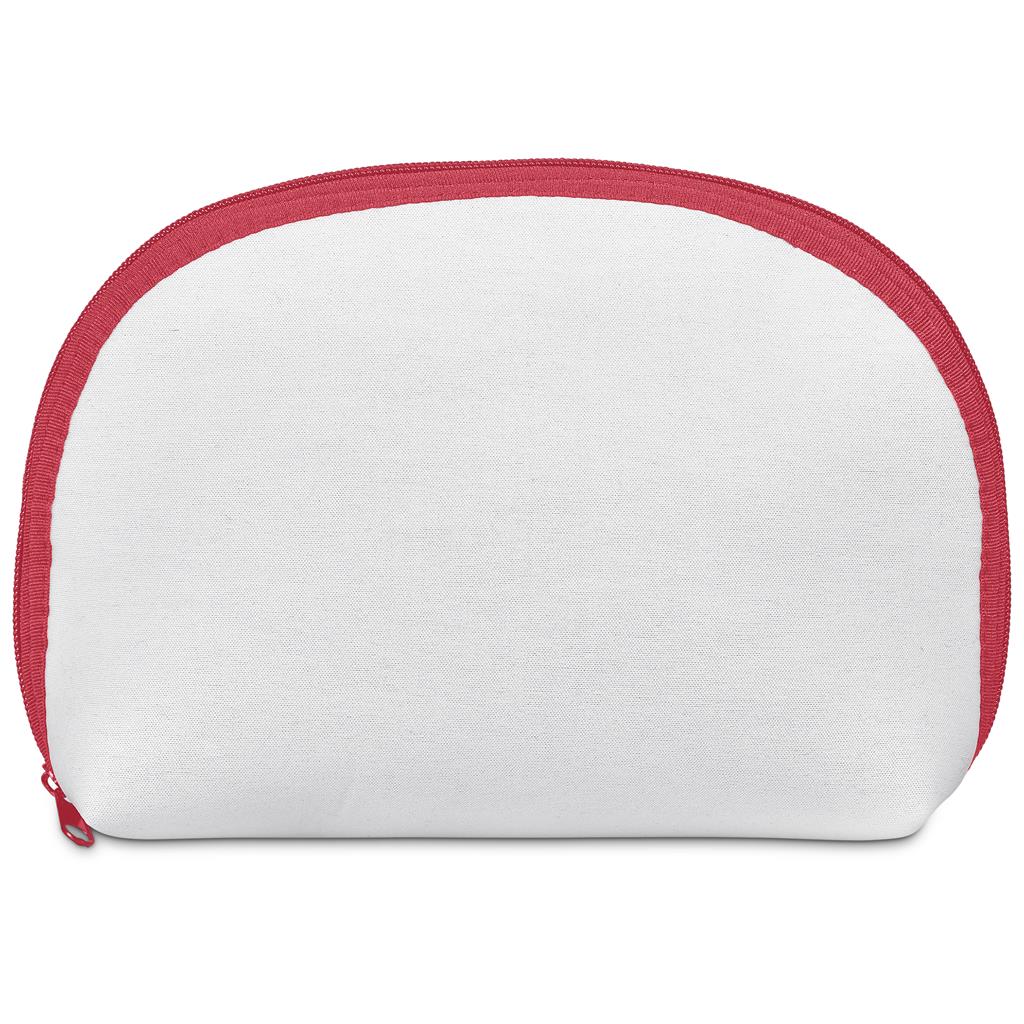 Pre-Production Sample Hoppla Isabella Neoprene Midi Cosmetic Bag - RED