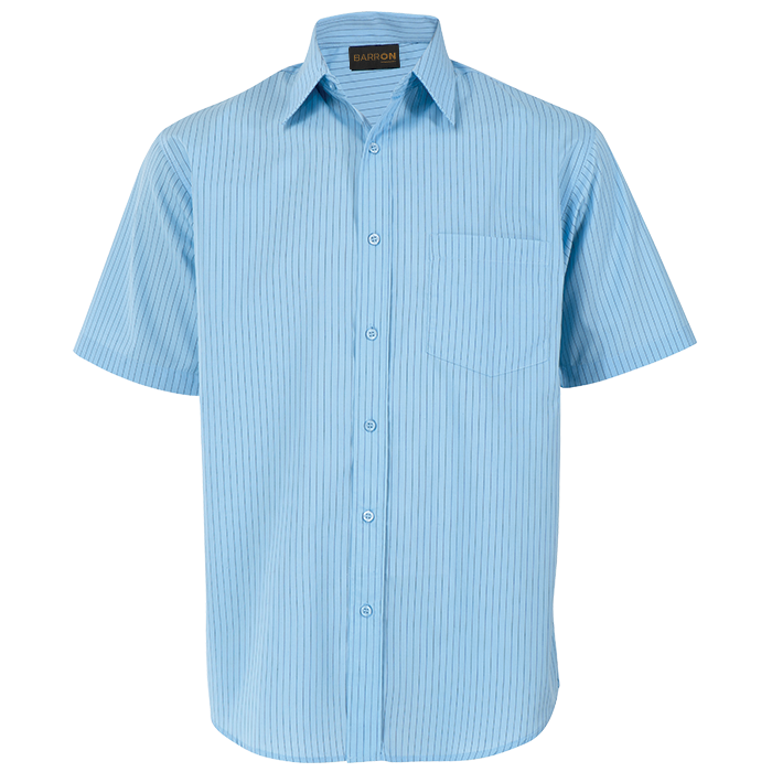 Quest Lounge Short Sleeve Mens - Light Sky/Royal