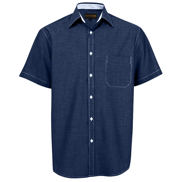 Onyx Lounge Short Sleeve Mens - Navy