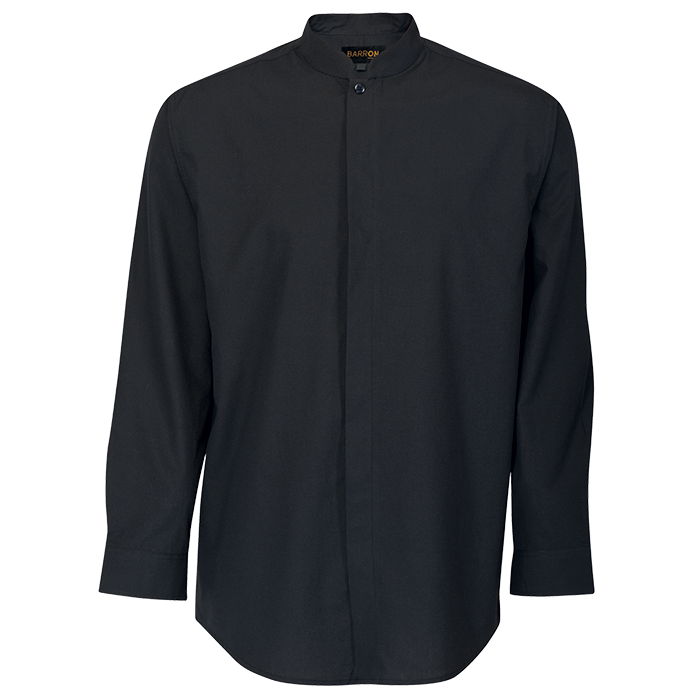 Barista Lounge Long Sleeve Mens - Black