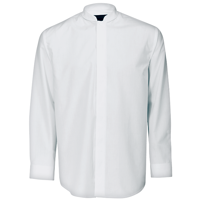 Barista Lounge Long Sleeve Mens - White