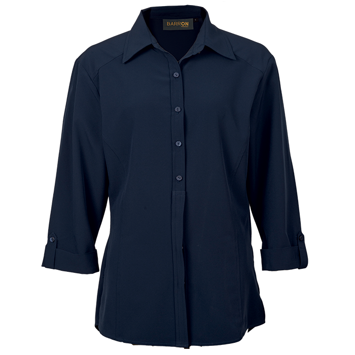 Geneva Blouse Ladies - Navy