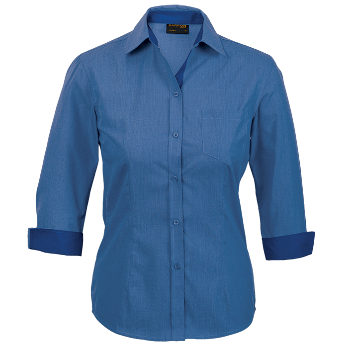 Madison Blouse Ladies - Royal