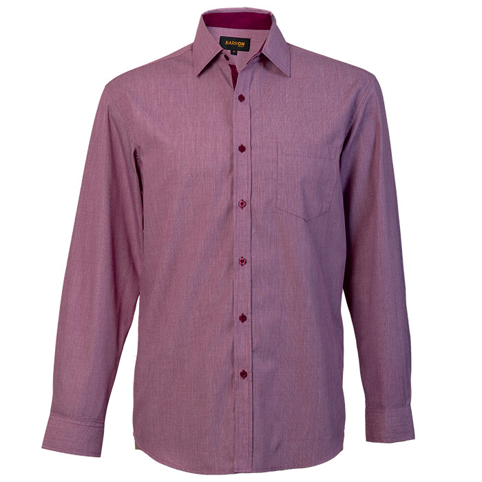 Madison Lounge Long Sleeve Mens - Wine Red