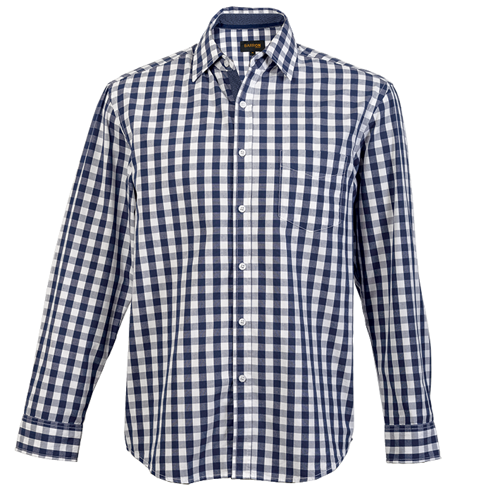 Cedar Lounge Long Sleeve Mens - Navy