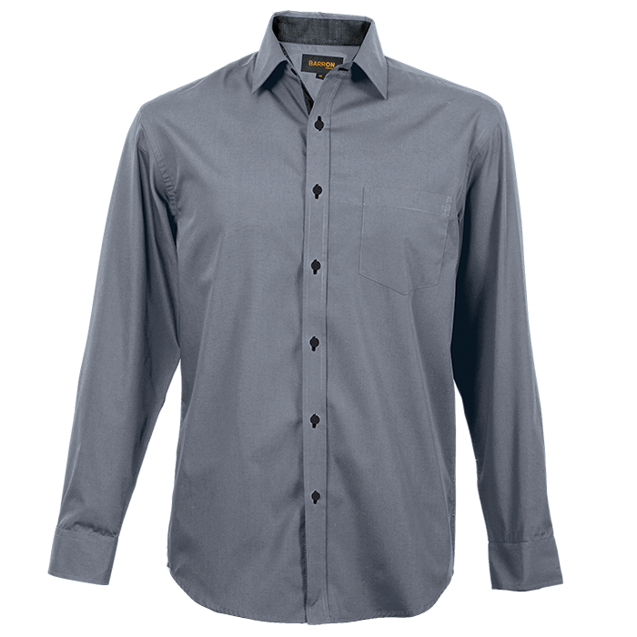Saga Lounge Long Sleeve Mens - Grey