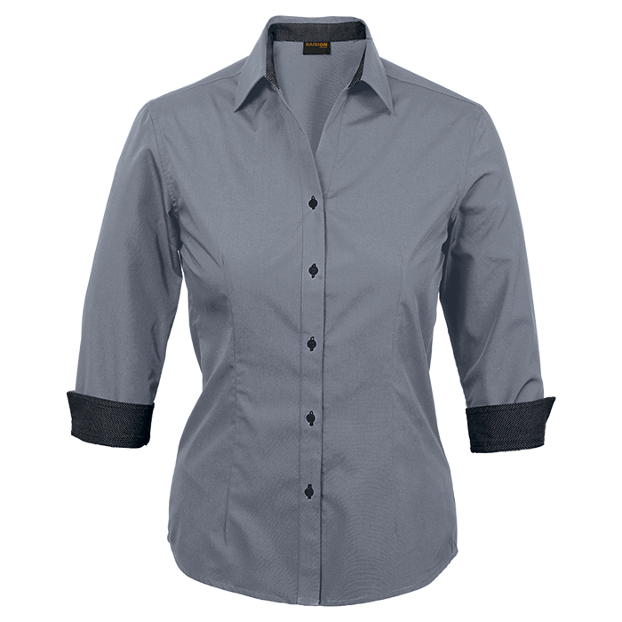 Saga Blouse Ladies - Grey