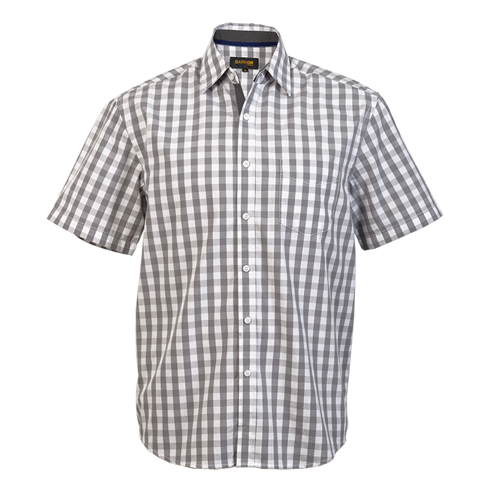Cedar Lounge Short Sleeve Mens - Grey